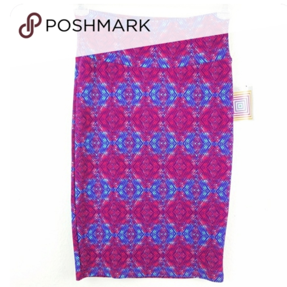 LuLaRoe Skirt Size Large Stretchy Cassie NWT - Picture 2 of 8